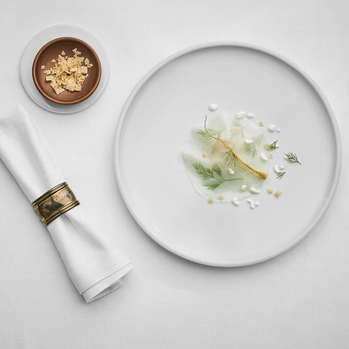 Schonwald  SHIRO RELIEF DESIGN ROUND COUPE FLAT PLATE 280mm EA