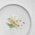 Schonwald  SHIRO ROUND COUPE FLAT PLATE WHI 170x20mm EA