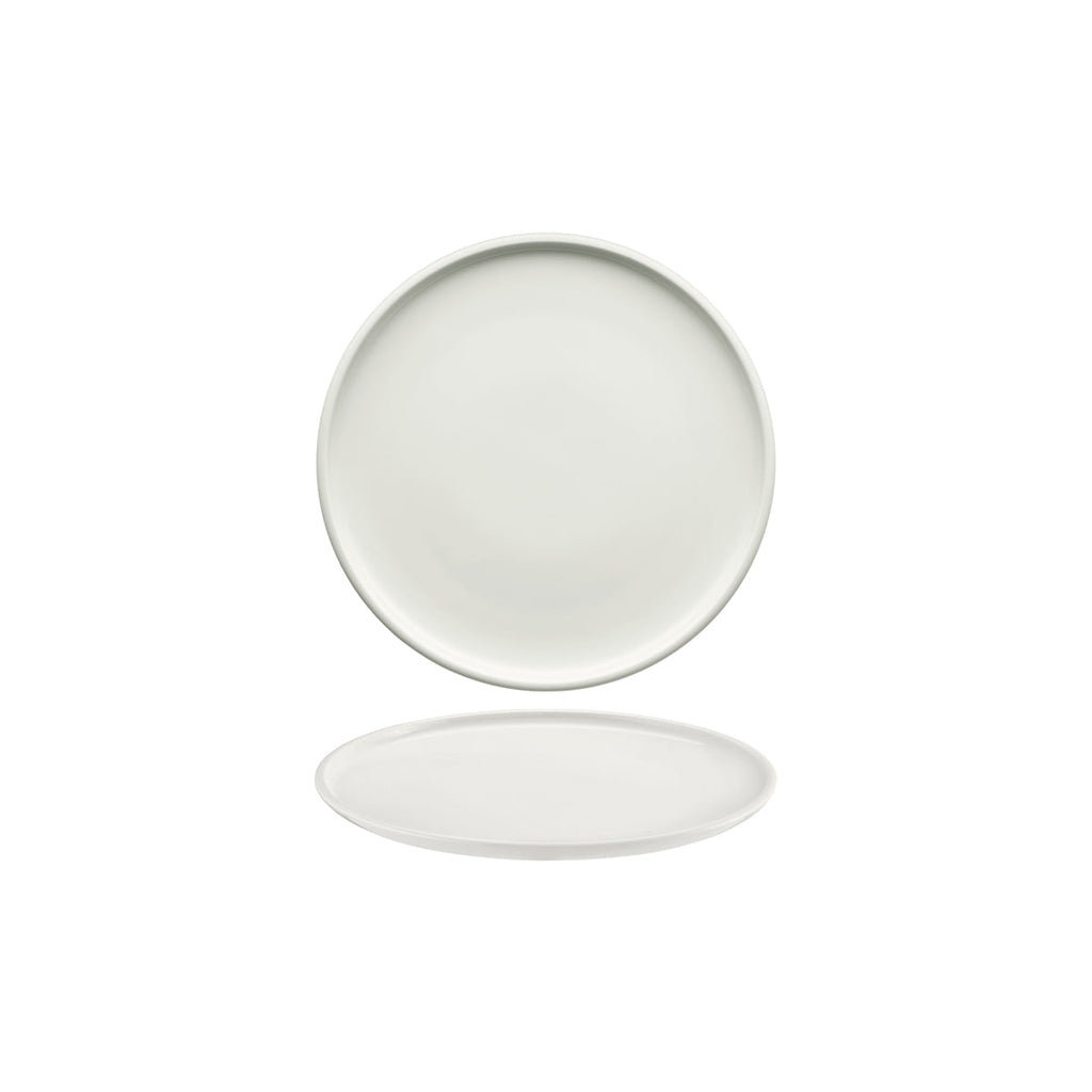 Schonwald  SHIRO ROUND COUPE FLAT PLATE WHI 210x20mm (Box of 12)