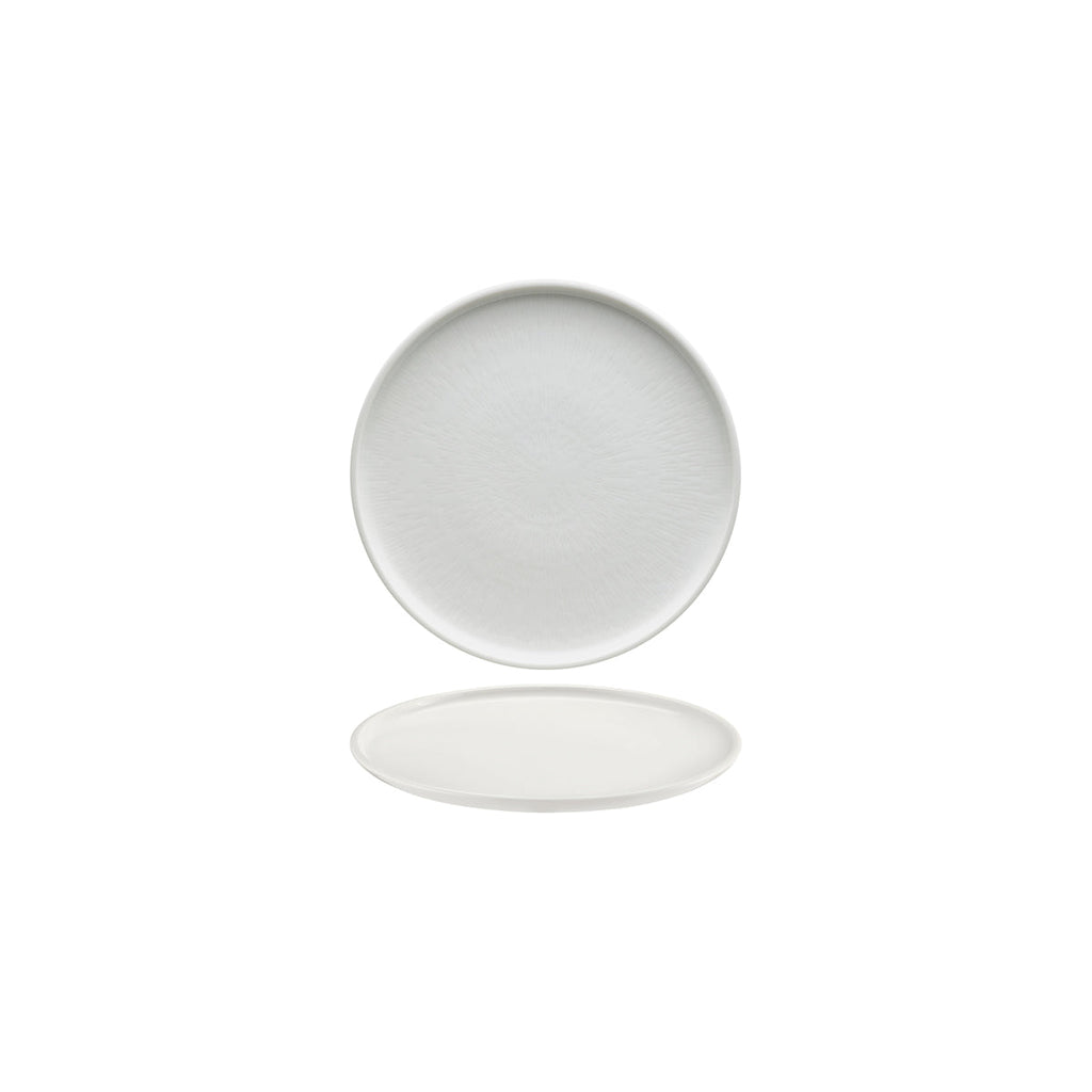 Schonwald  SHIRO RELIEF DESIGN ROUND COUPE FLAT PLATE 170mm (x12)