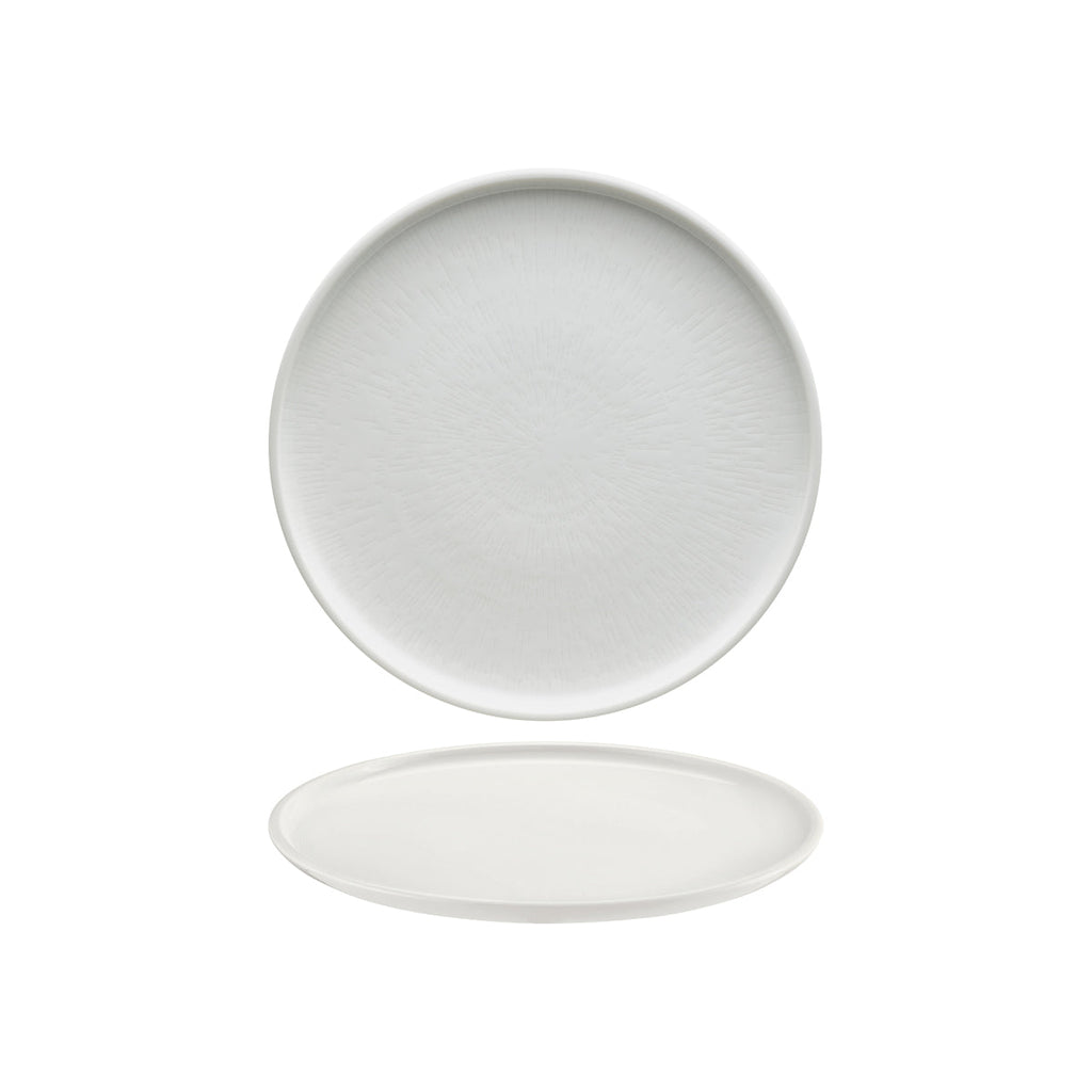 Schonwald  SHIRO RELIEF DESIGN ROUND COUPE FLAT PLATE 240mm EA