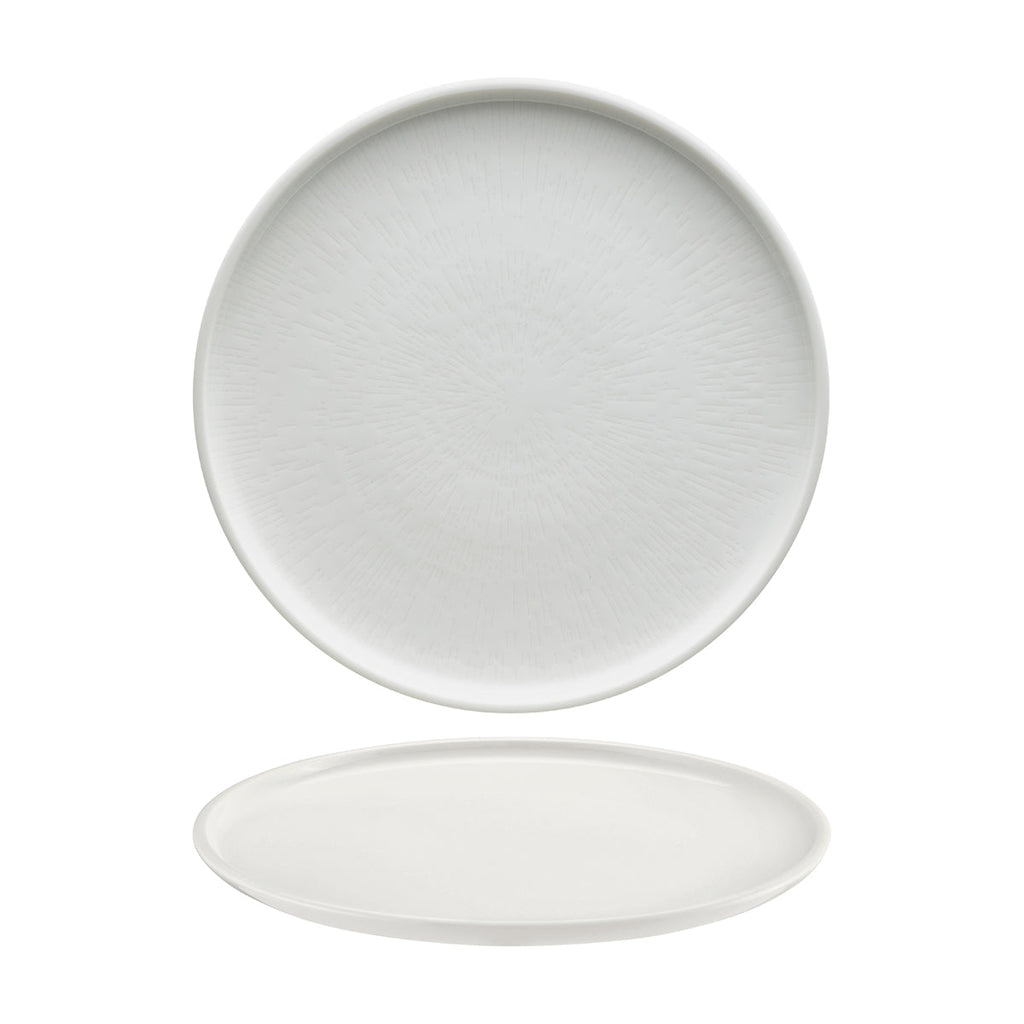 Schonwald  SHIRO RELIEF DESIGN ROUND COUPE FLAT PLATE 280mm EA