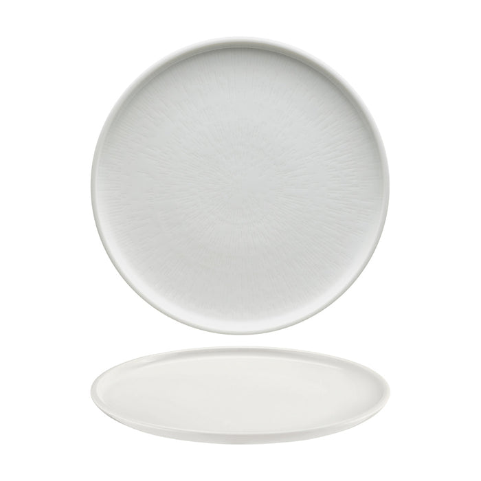 Schonwald  SHIRO RELIEF DESIGN ROUND COUPE FLAT PLATE 280mm EA