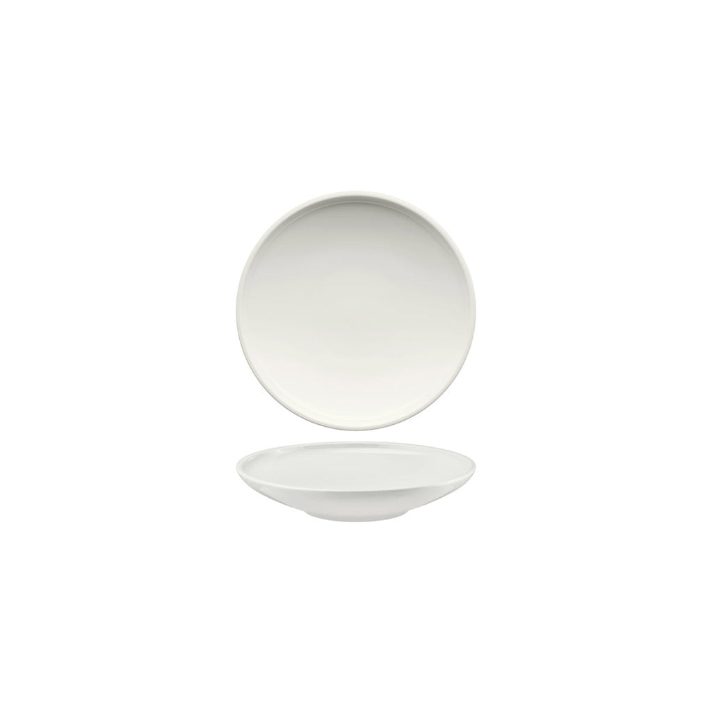 Schonwald  SHIRO ROUND COUPE PLATE DEEP WHI 150x34mm EA