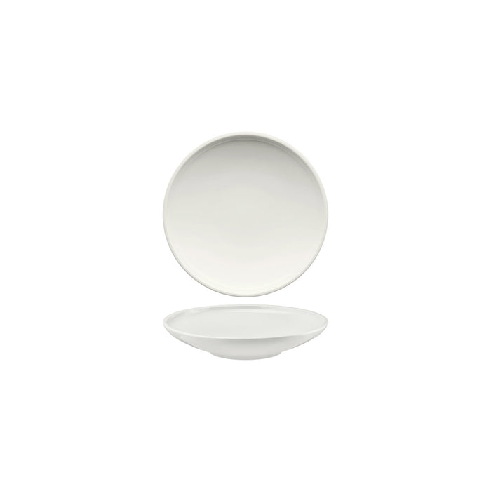 Schonwald  SHIRO ROUND COUPE PLATE DEEP WHI 150x34mm EA