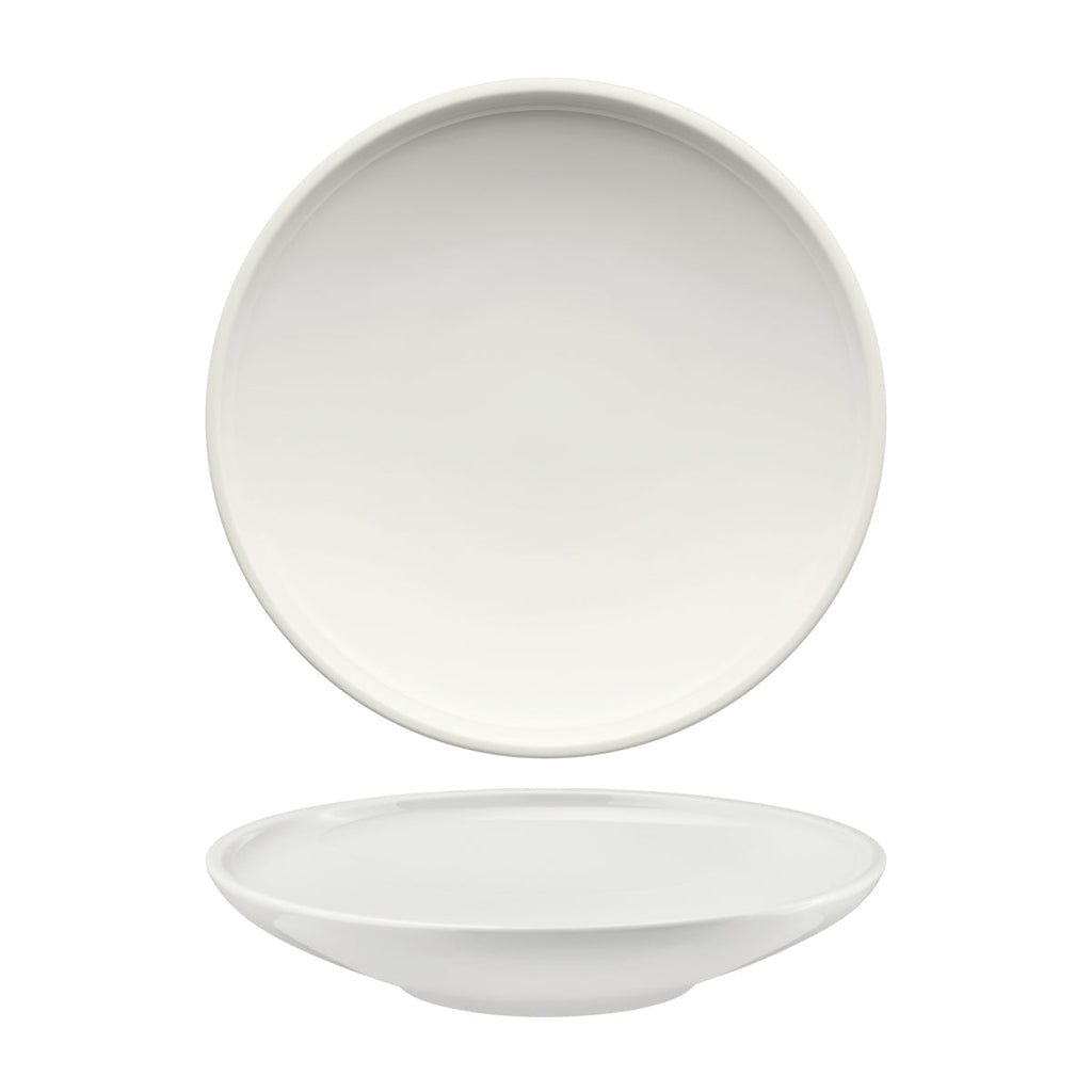 Schonwald  SHIRO ROUND COUPE PLATE DEEP WHI 280x53mm EA