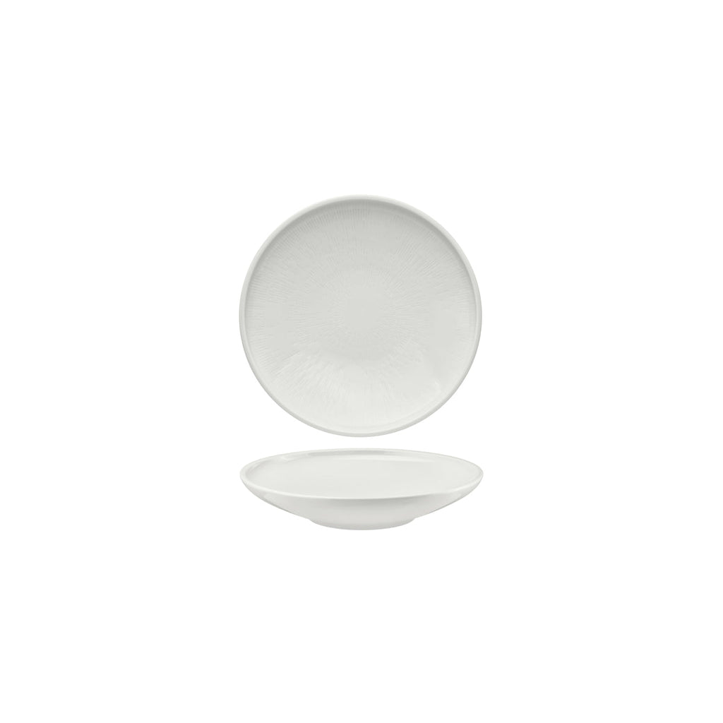 Schonwald  SHIRO RELIEF DESIGN ROUND COUPE PLATE DEEP 150mm EA