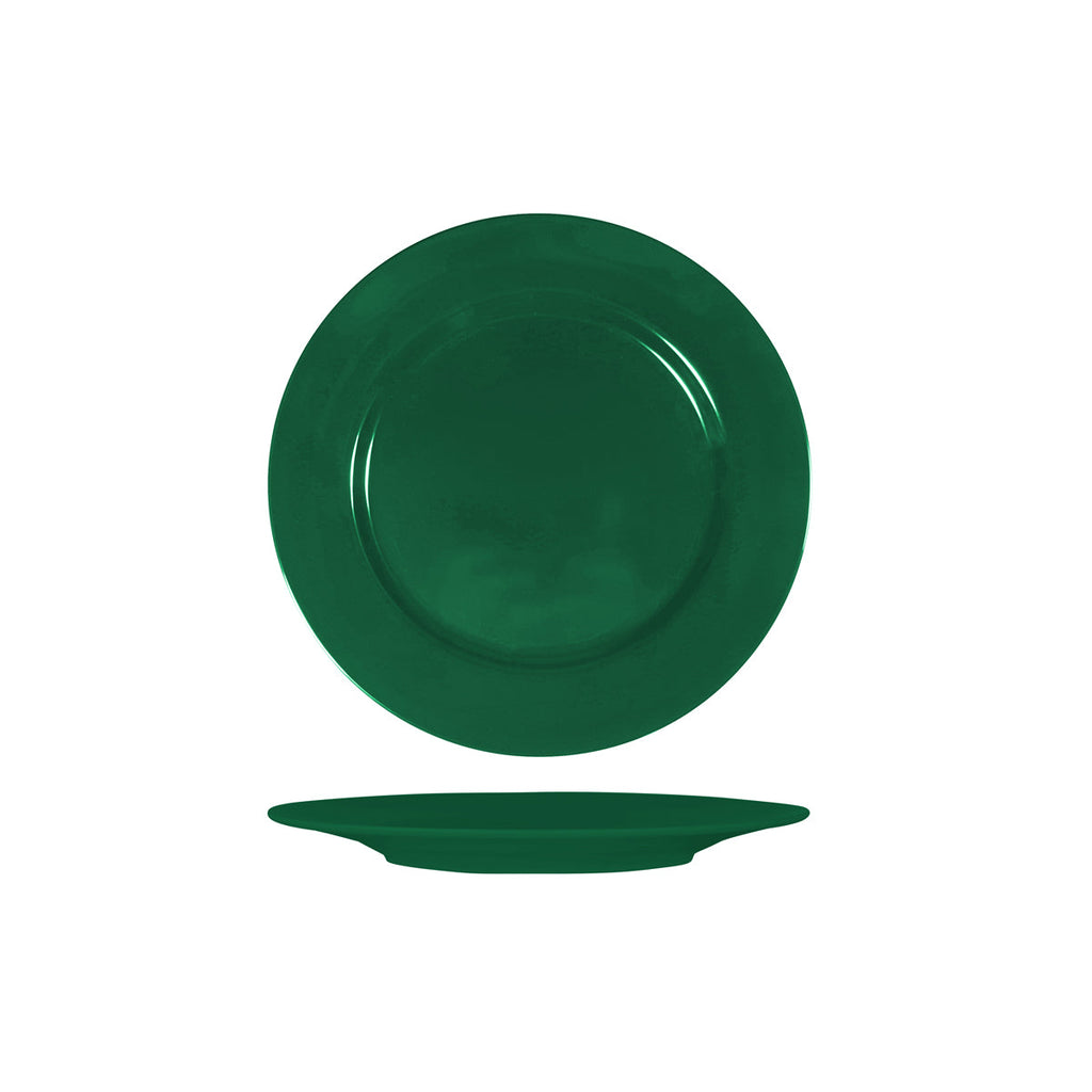 Superware SUPERWARE GREEN GREEN ROUND PLATE RIM 230mm EA