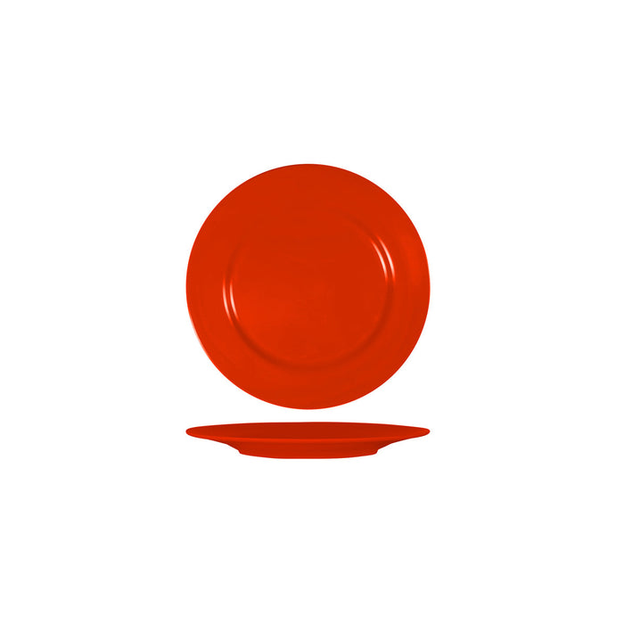 Superware SUPERWARE RED ROUND PLATE RIM 165mm EA