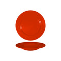 Superware SUPERWARE RED ROUND SOUP PLATE 230mm EA