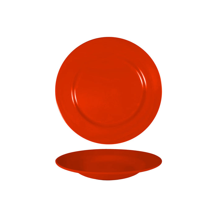 Superware SUPERWARE RED ROUND SOUP PLATE 230mm EA