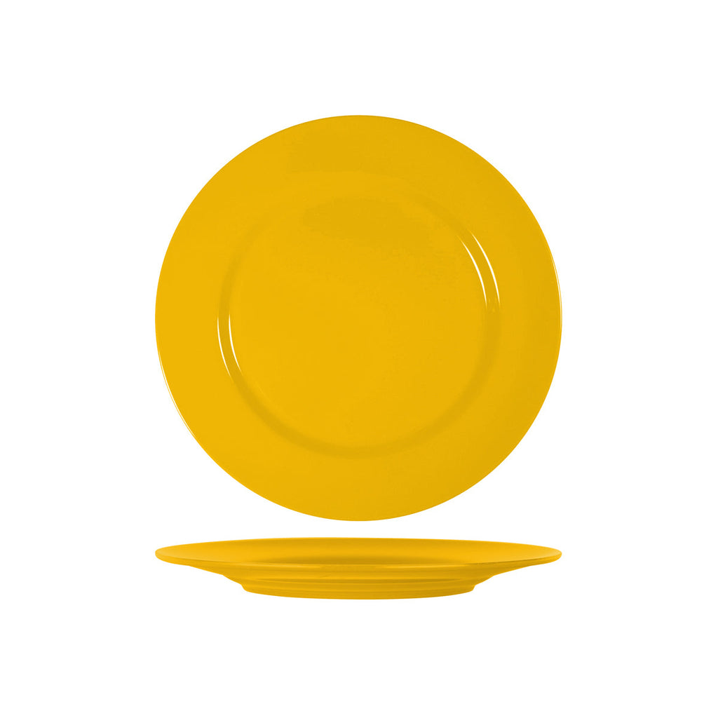 Superware SUPERWARE DARK YELLOW ROUND PLATE RIM 260mm EA