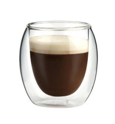 Athena LEXI DOUBLE WALL GLASS, 100ml (6pcs/Pack) (Set) (Box of 6)