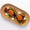 Tablekraft ARTISTICA OVAL PLATE COUPE 300x140mm FLAME EA