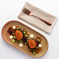 Tablekraft ARTISTICA ROUND PLATE-190mm Rolled Edge FLAME EA
