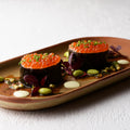 Tablekraft ARTISTICA ROUND DISH/TAPAS 160x40mm FLAME EA