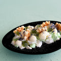 Tablekraft BLACK TRIANGULAR BOWL 110mm EA