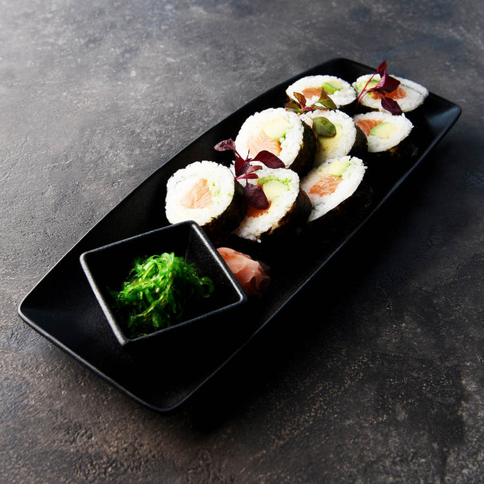 Tablekraft BLACK RECTANGULAR PLATTER 260x100x27mm EA