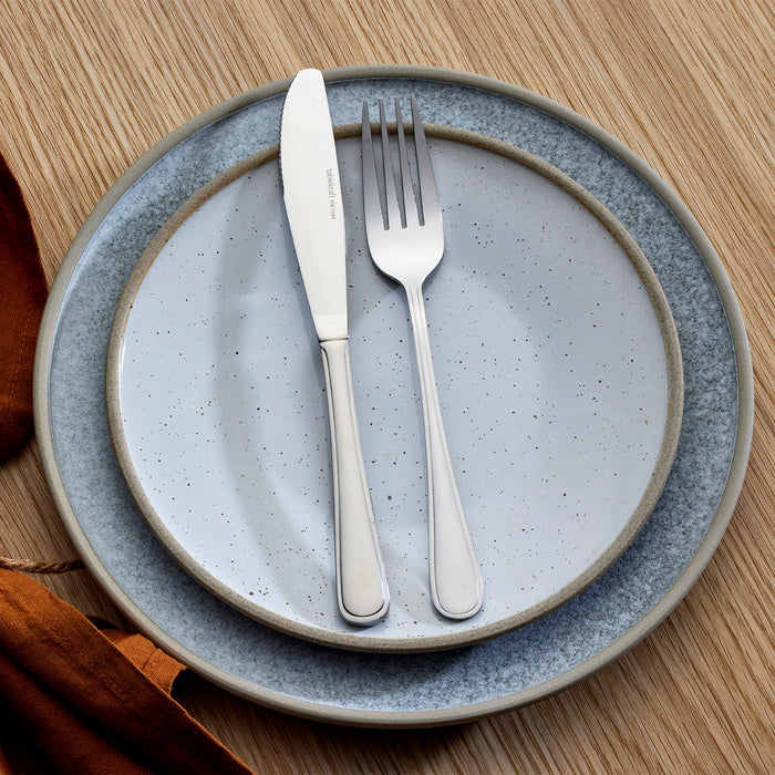 Tablekraft SOHO ROUND PLATE WHITE PEBBLE 285mm EA