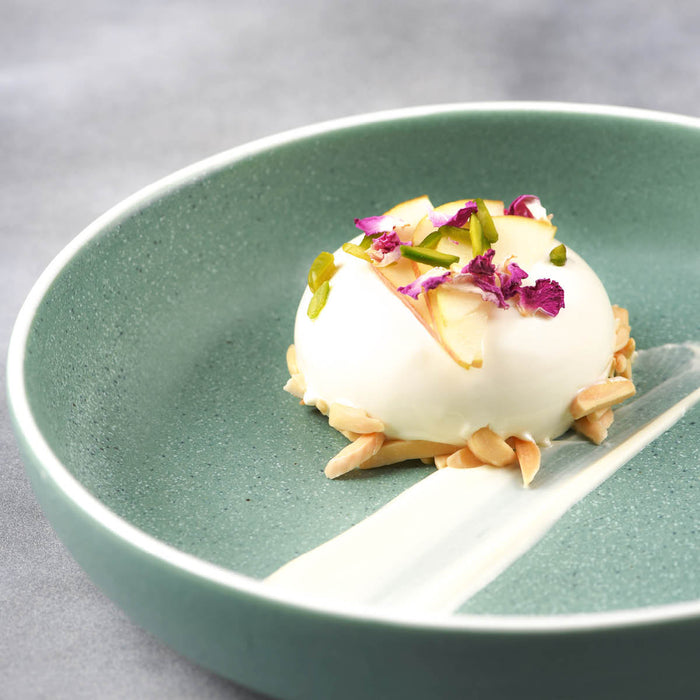 Tablekraft URBAN ROUND COUPE PLATE GREEN 265mm EA