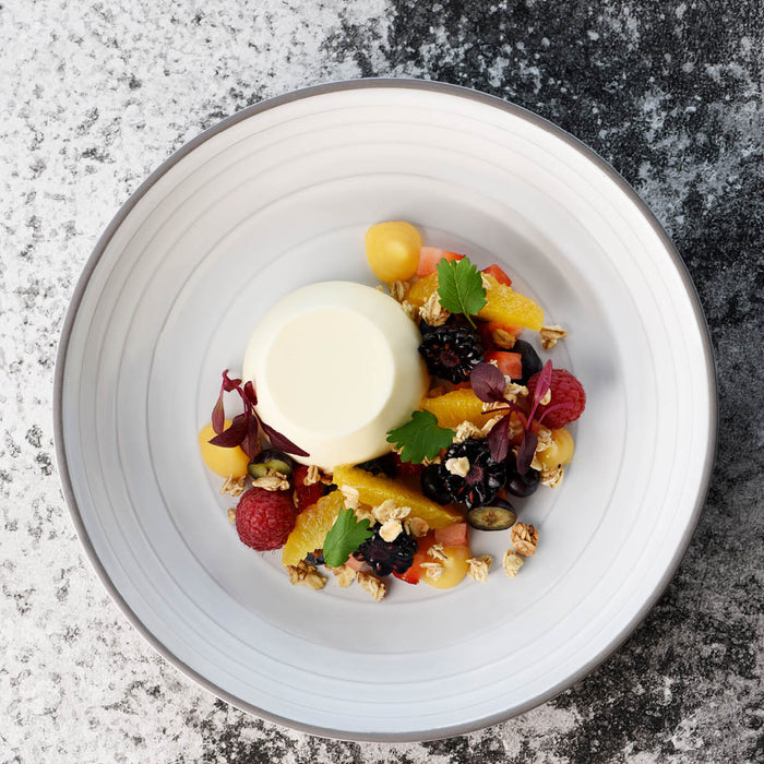 Tablekraft LINEA WHITE ROUND BOWL 120x43mm EA