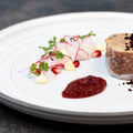 Tablekraft LINEA WHITE ROUND COUPE PLATE 280mm EA