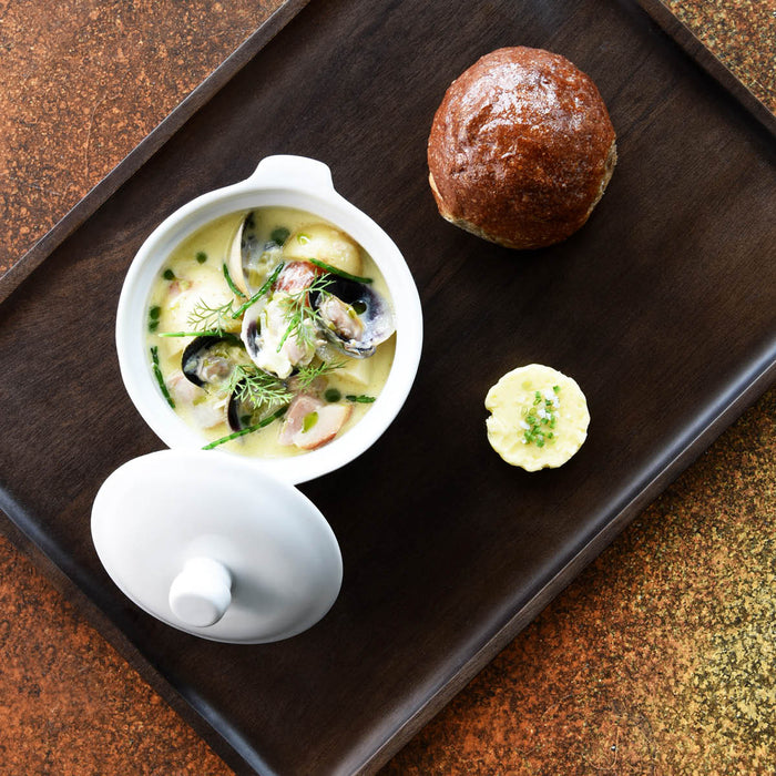 Vitroceram SOUFFLE DISH- 80mm/90ml WHITE EA