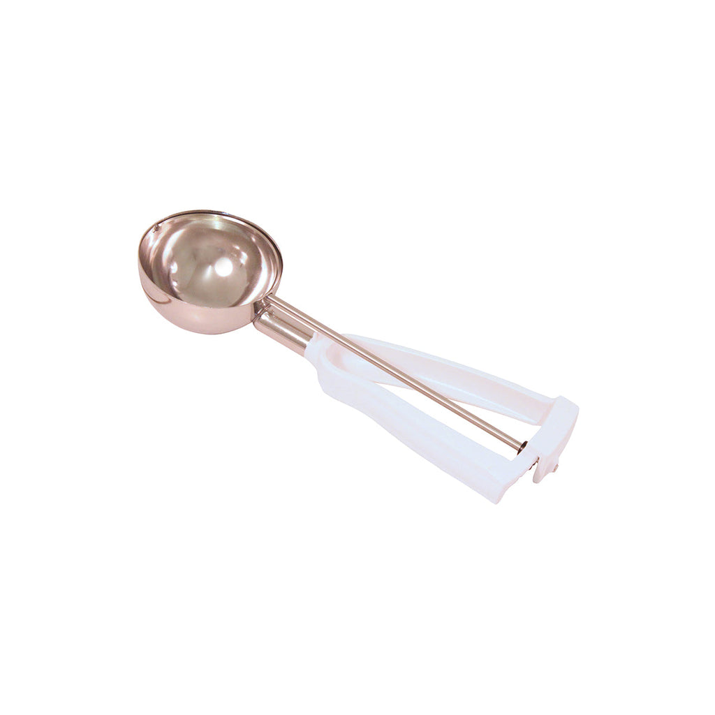 Bonzer ICE-CREAM SCOOP-No. 6 WHITE HANDLE LITEGRIP "BONZER"