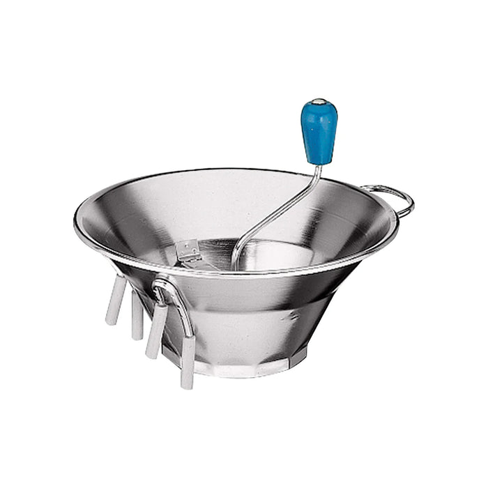 Paderno FOOD MILL-18/10 310mm w/3 BLADES-1.5/2.5/4mm EA