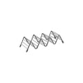 Cavailier  TACO STAND S/S WIRE   (Each)