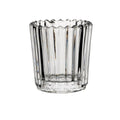 Utopia VOTIVES RIBBED LARGE VOTIVE CLEAR   (Each )