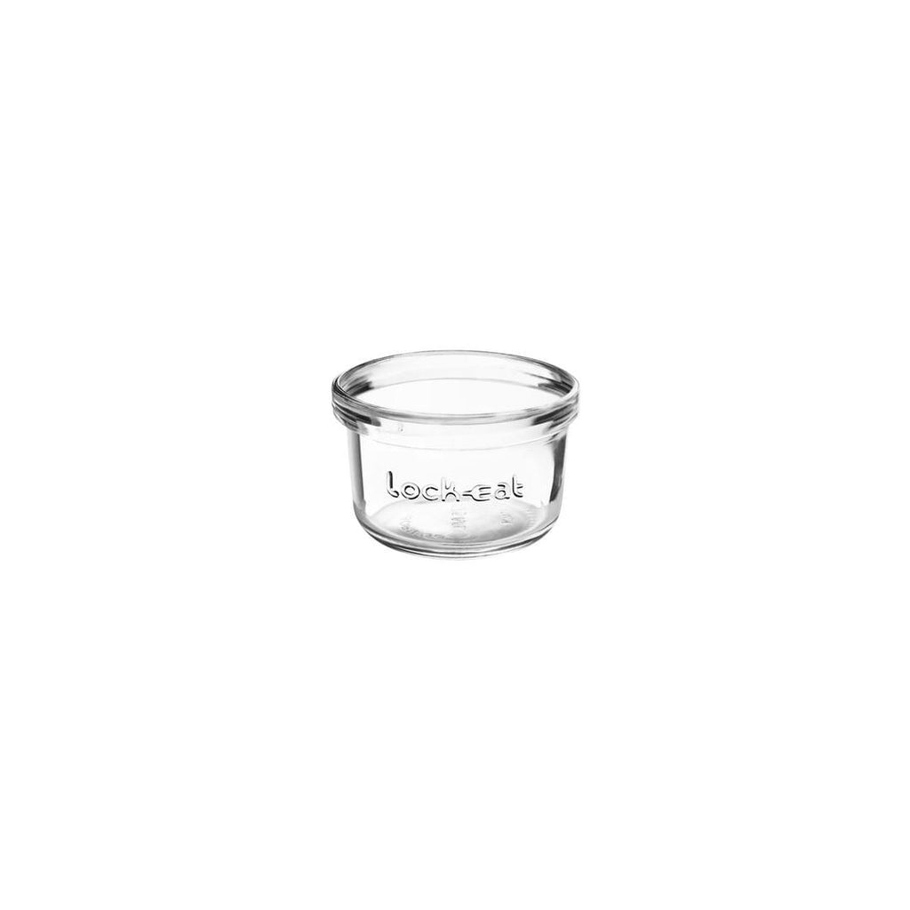 Luigi Bormioli LOCK EAT LOCK EAT FOOD JAR-125ml  (x24)