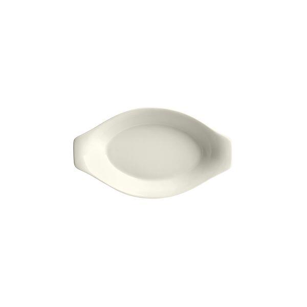 Duraceram  OVAL AU GRATIN-215mm IVORY (Box of 36)