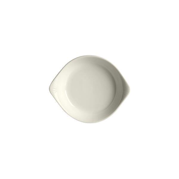 Duraceram  ROUND AU GRATIN-195mm Ø IVORY (x12)