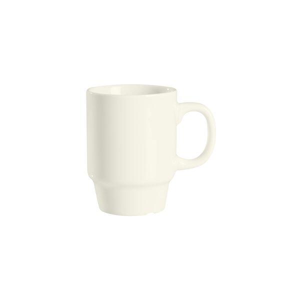Duraceram  COFFEE MUG-STACKABLE, 250ml IVORY (Box of 48)