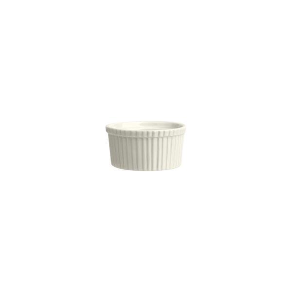 Duraceram  SOUFFLE DISH-102mm Ø IVORY (Box of 48)