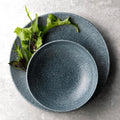 Churchill STUDIO PRINTS RAKU ROUND COUPE BOWL-248mm Ø | 1136ml  TOPAZ BLUE (x12)
