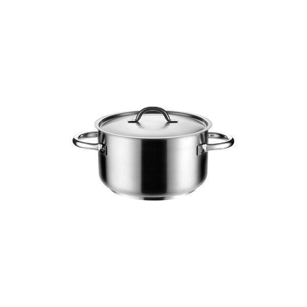 Pujadas TOP LINE BOILER/SAUCEPOT-18/10, W/COVER, 240x140mm/6.3lt   (Each)