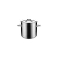 Pujadas TOP LINE STOCKPOT-18/10, W/COVER, 240x240mm/10.0lt  (Each)