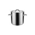 Pujadas TOP LINE STOCKPOT-18/10, W/COVER, 320x320mm/24.0lt   (Each)