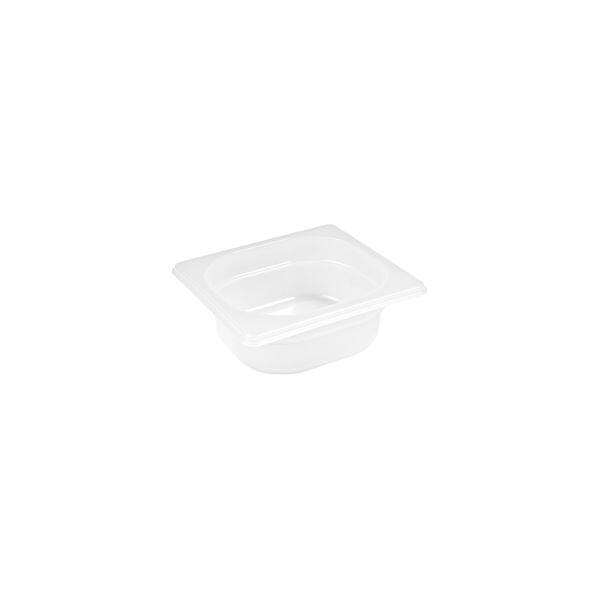 Pujadas POLYPROPYLENE GASTRONORM CONTAINER-PP | 1/6 SIZE 150mm OPAQUE (Each)