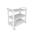 Caterax TROLLEYS UTILITY TROLLEY-3 SHELF | 1020x500x960mm  GREY (Each )