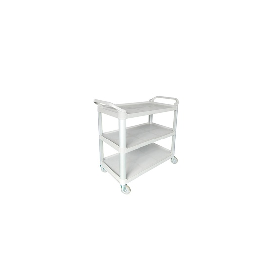 Caterax TROLLEYS UTILITY TROLLEY-3 SHELF | 1020x500x960mm  GREY (Each )