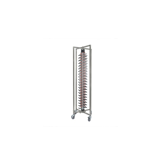 Caterax TROLLEYS PLATE STACKING TROLLEY-1900x242x600mm | HOLDS 84 PLATES  (Each )