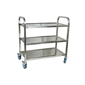 Caterax TROLLEYS SERVING TROLLEY-S/S | 3 SHELF | 860x535x930mm  (Each )