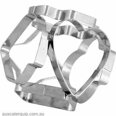 Chef Inox COOKIE CUTTER-MULTI SIDED S/S 55mm-Auscaterquip