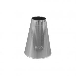 Ateco TUBES Stainless Steel 10pc PLAIN no 0-9 Set