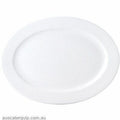 Royal Porcelain PLATTER-OVAL-410mm CHELSEA RIM SHAPE (4004)-Auscaterquip