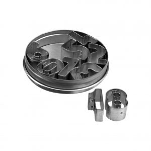 Chef Inox CUTTER SET-NUMBER 9pc SIZE: 35mm Set
