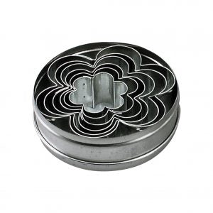 Chef Inox CUTTER SET-ROSE 6pc 40-95mm Set